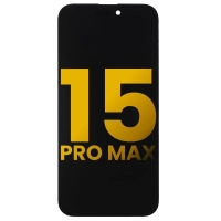 iPhone 15 Pro Max Lcd  + Touch Black Compatible / OEM (WARRANTY AFTER INSTALLATION) .note.