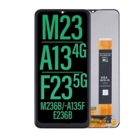 Samsung Galaxy A13 4G / A135F / M13 4G / M135F  Lcd + Touch Black (NO FRAME) Grade A