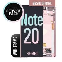 Samsung Galaxy Note 20 / N980F / N981B Frontcover + Lcd + Touch Mystic Bronze Original (Service Pack)