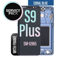 Samsung Galaxy Galaxy S9 Plus / G965F Frontcover + Lcd + Touch Blue Original (Service Pack)