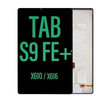 Samsung X610 / X616 / Galaxy TAB S9 FE+ PLUS 5G Lcd + Touch Black Grade A