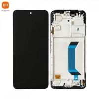 Xiaomi Redmi Note 12 5G / Poco X5 5G Frontcover + Lcd + Touch Black Original (Service Pack)