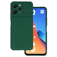 Xiaomi Redmi 13C 4G / Poco C65 Silicone Honeycomb Camera Protection Case Green
