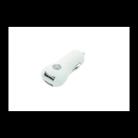 Promiz Car Charger Dual USB x2 Adaptor 2.4A White