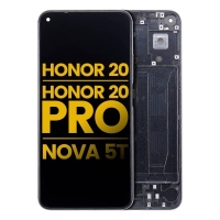 Huawei Honor 20 / Nova 5T Frontcover + Lcd (IPS) + Touch PURPLE Grade A