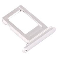 iPhone 14 / 14 Plus Sim Tray Holder Silver / White Original