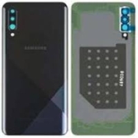 Samsung Galaxy A30s / A307F Battery Cover + Camera Lens Black Grade A