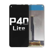 Huawei P40 Lite Lcd + Touch  (NO FRAME) Black REFURB. (as New) Original (Service Pack) (0% FAULTY RETURNS)