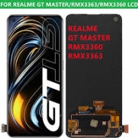 Realme GT Master 5G / GT 5G Lcd (OLED) + Touch (NO FRAME) Black Grade A+ (HQS - WARRANTY AFTER INSTALLATION) .note.