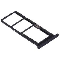 Huawei P40 Lite E Dual Sim + Memory Card Tray Holder Black Original (Service Pack)