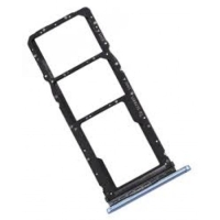Huawei P40 Lite E Dual Sim + Memory Card Tray Holder Aurora Blue Original (Service Pack)