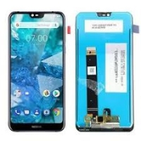 Nokia 7.1 Lcd + Touch (NO FRAME) REFURB. (as New) Black Original (0% FAULTY RETURNS)