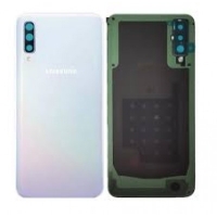 Samsung Galaxy A50 / A505F Battery Cover + Camera Lens White Original (Service Pack)
