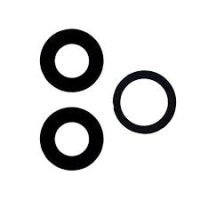Xiaomi 12 Pro Camera Lens Set (3pcs) Black Grade A