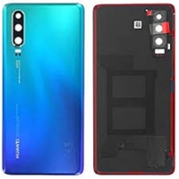 Huawei P30 Battery Cover + Camera Lens Aurora Blue Grade A