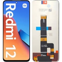 Xiaomi Redmi 12 4G / Redmi 12 5G / Poco M6 Pro 5G  Lcd + Touch (NO FRAME) Black Grade A (HQS - WARRANTY AFTER INSTALLATION) .note.