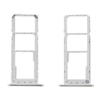 Samsung Galaxy A14 4G / A145 Sim Tray Holder White / Silver Original (Service Pack)