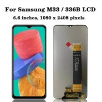 Samsung  M236B  / M23 5G / M336B / Galaxy M33 5G   Lcd (TFT) + Touch (NO FRAME) Black Grade A