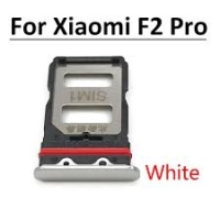 Xiaomi Poco F2 Pro Sim Tray Holder White / Silver Original