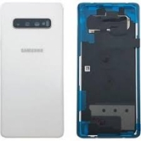 Samsung Galaxy S10 Plus / G975F Battery Cover + Camera Lens Ceramic White DEMO SWAP (as New) Original (Service Pack)