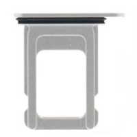 iPhone 13 / 13 Mini Sim Tray Holder Silver / White