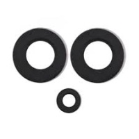 Xiaomi Redmi Note 12 4G Camera Lens SET (3pcs) Black Grade A