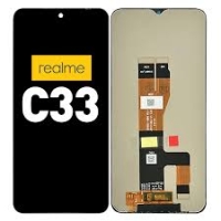Realme C30 / C33 Lcd (IPS) + Touch (NO FRAME) Black Grade A