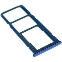 Samsung Galaxy A20s / A207F Dual Sim Tray Holder Blue Original (Service Pack)