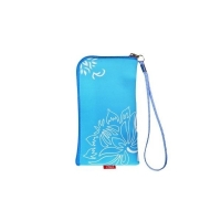 Pocket Case with Zipper Blue