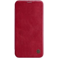 iPhone 12 / 12 Pro Book Nillkin Qin Case Red