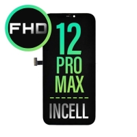 iPhone 12 Pro Max Lcd + Touch Black  Compatible / OEM (WARRANTY AFTER INSTALLATION) .note.