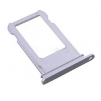 iPhone 7 Sim Tray Holder Silver / White Original