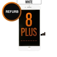 iPhone 8 Plus Lcd + Touch White Refurb. (as New) / Pulled ORIGINAL (WARRANTY AFTER INSTALLATION) .note.