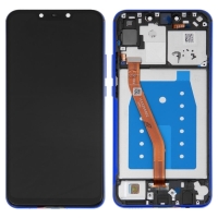 Huawei P Smart Plus Frontcover + Lcd + Touch Blue Grade A