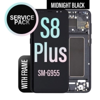 Samsung Galaxy S8 Plus / G955F Frontcover + Lcd +  Touch Black Original (Service Pack)