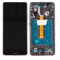 Huawei Mate 10 Pro Frontcover + Lcd (SOFT OLED) + Touch Grey / Black Grade A+