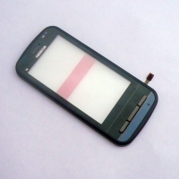 Nokia C6-00 Front Cover + Touch Black HQ