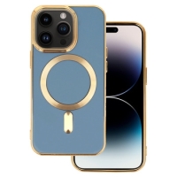 iPhone 12 Pro Silicone Beauty MAGSAFE Case Blue