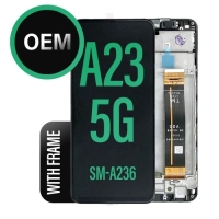 Samsung Galaxy A23 5G / A236B Frontcover + Lcd  +  Touch Black Grade A