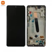 Xiaomi Poco F3 Frontcover + Lcd + Touch Black Original (Service Pack)