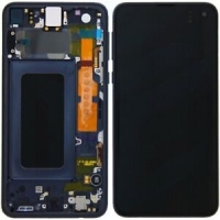 Samsung Galaxy S10e / G970F Frontcover + Lcd + Touch Black Original (Service Pack)