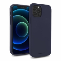 Huawei P40 Pro Silicone Mercury Soft Feeling Case Navy