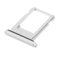 iPhone 8 Plus Sim Tray Holder White / Silver