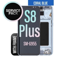 Samsung Galaxy S8 Plus / G955F Frontcover + Lcd + Touch Blue Original (Service Pack)