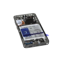 Samsung Galaxy S23 5G / S911B Frontcover + Lcd + Touch + BATTERY GREEN Original (Service Pack)