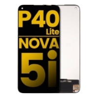 Huawei P40 Lite Lcd  + Touch (NO FRAME) Black Grade A