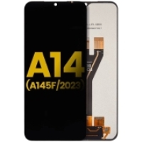 Samsung Galaxy A14 4G / 5G / A145F / A146B  Lcd  + Touch (NO FRAME - NO EURO VERSION) Black Grade A