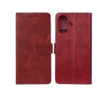 Samsung Galaxy S25 Plus 5G / S936B Book Premium Classic Case Red
