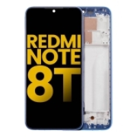 Xiaomi Redmi Note 8T Frontcover + Lcd  (IPS) + Touch BLUE Grade A