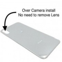 iPhone XR Big Camera Hole Back Cover WHITE (NO LOGO) Grade A